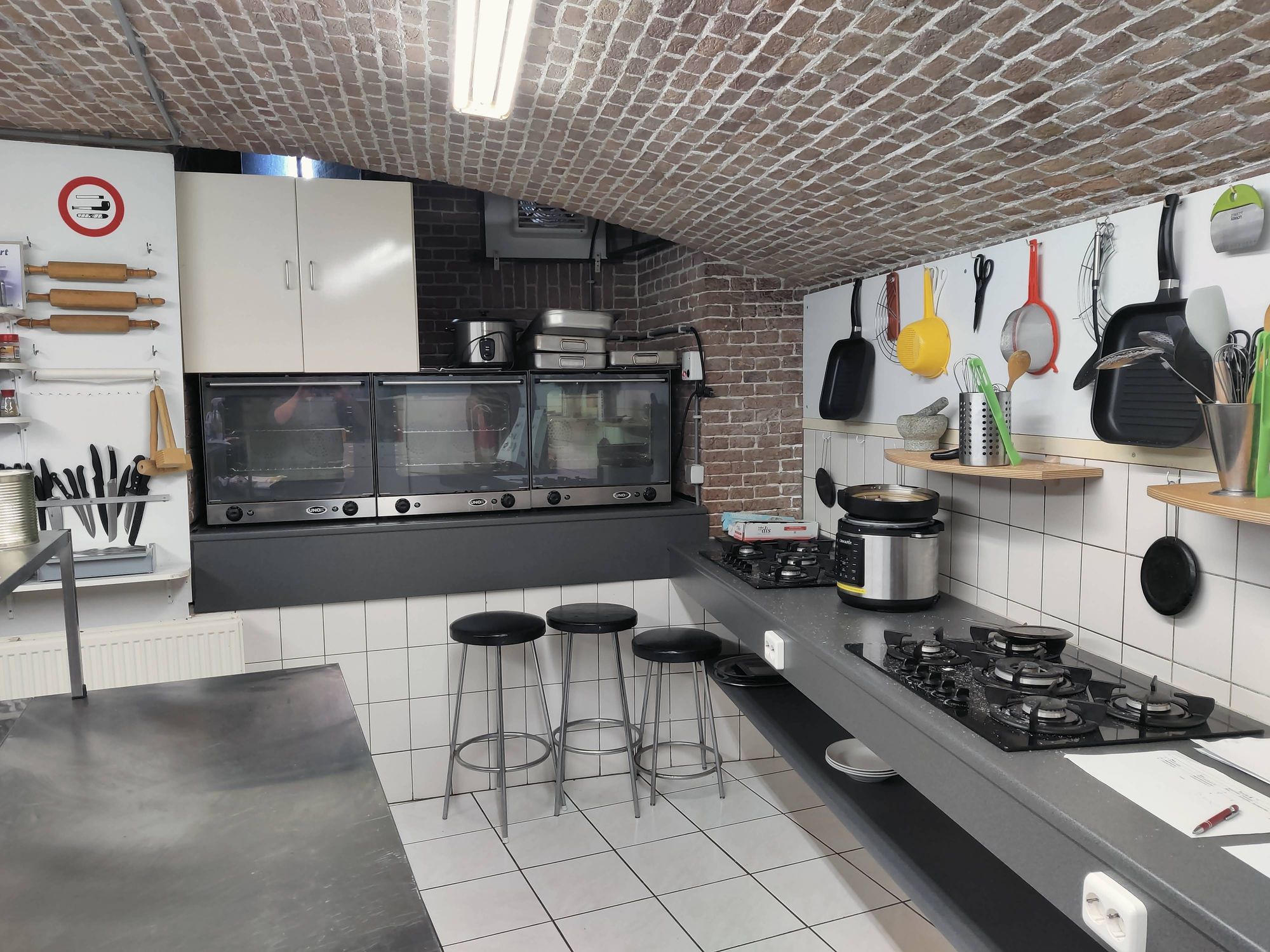Ovens schoongemaakt