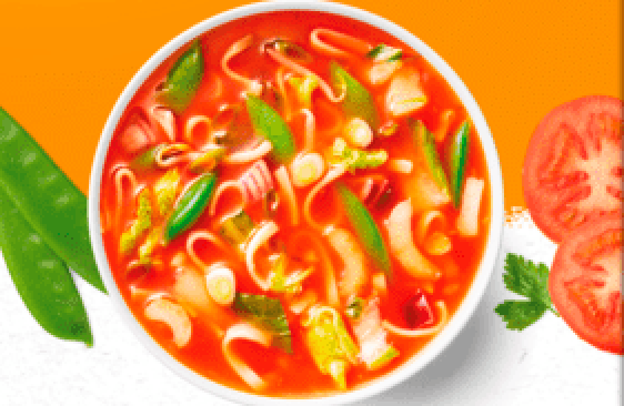 Chinese tomatensoep met kip