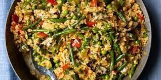 Groentepaella met bonen