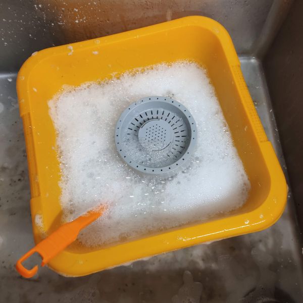 Vaatwasser schoongemaakt